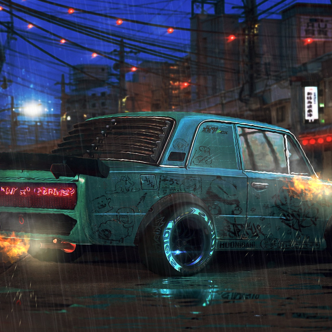 Ваз 2108 cyberpunk