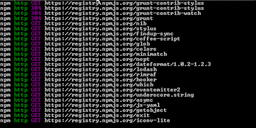 Https registry npmjs org. Консоль код. Программный код gif. Код программы gif. Консольная строка.