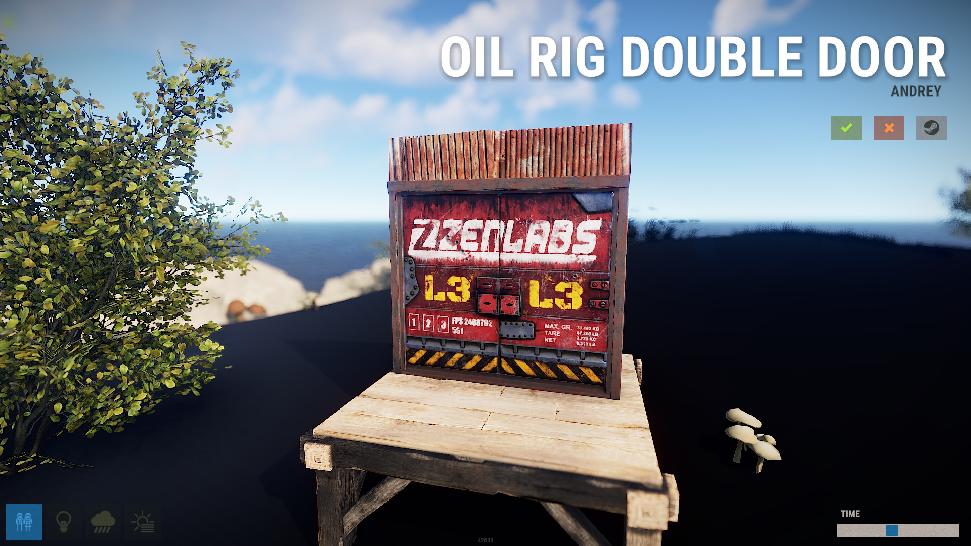 Oil Rig Double Door thumbnail 7