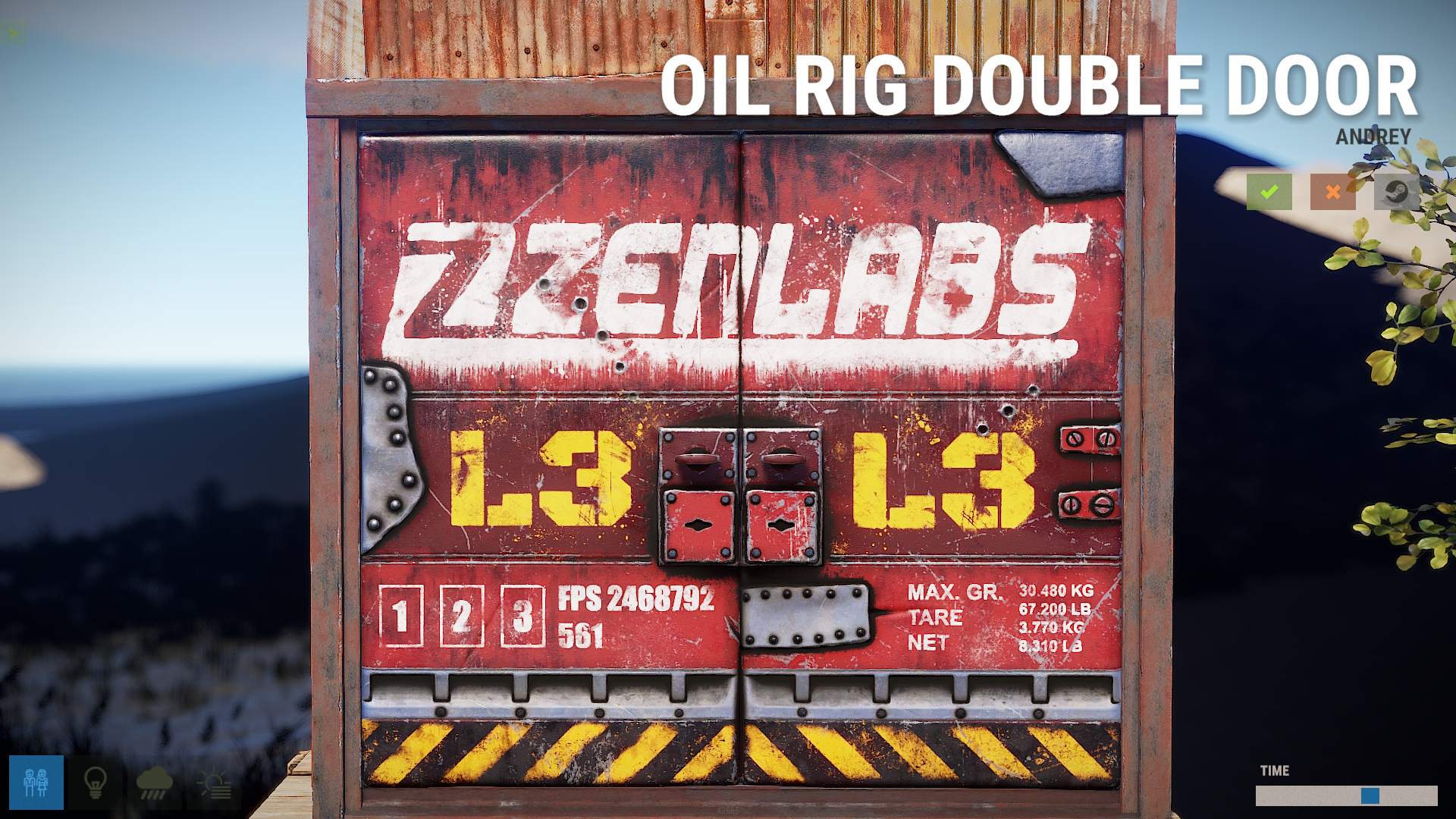Oil Rig Double Door thumbnail 6