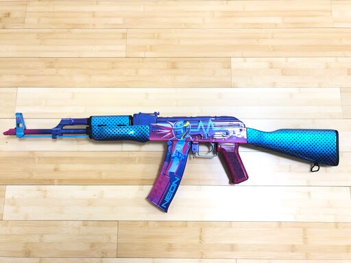 Społeczność Steam :: :: Hand Painted AK-47 Neon Rider (irlsk