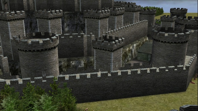 Minas Tirith map in work (prewiew of the wall model). image - An