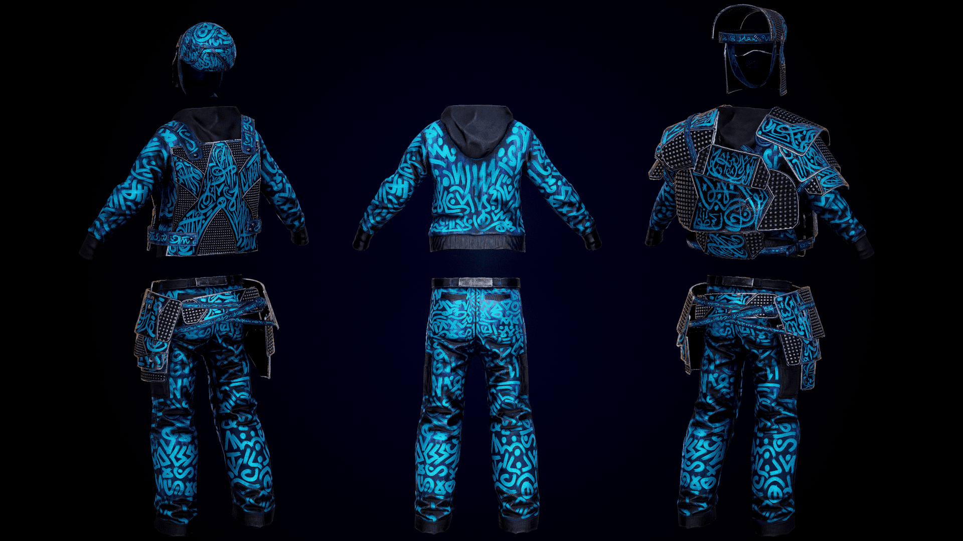 Azul Hoodie thumbnail 3