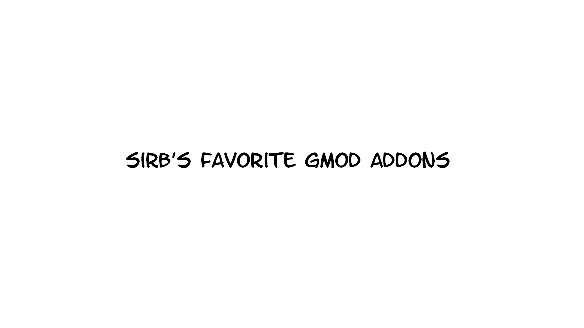 Steam Workshop Sirb S Favorite Gmod Addons - cool zed graffiti roblox
