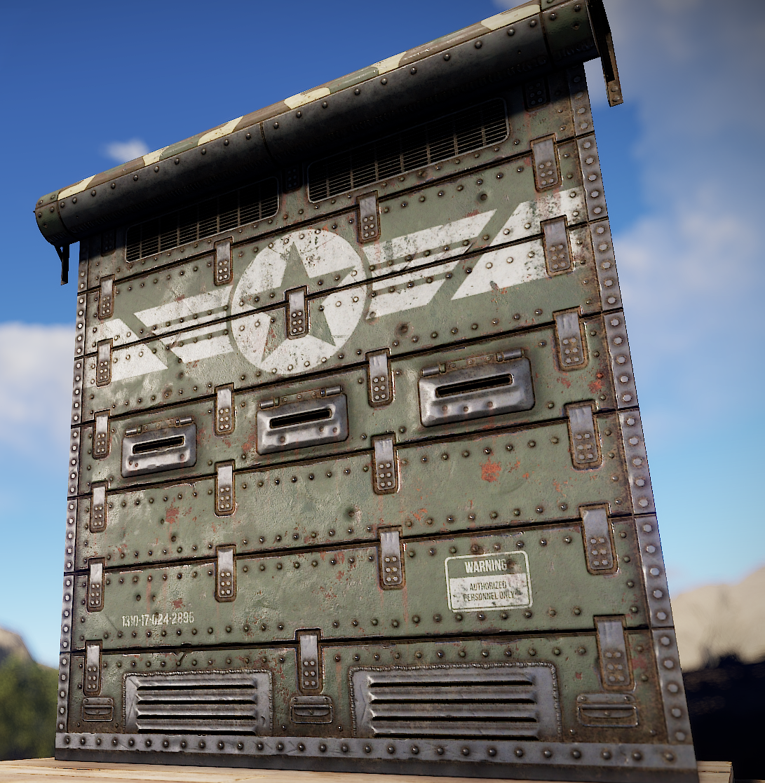 Military Bunker Door thumbnail 4