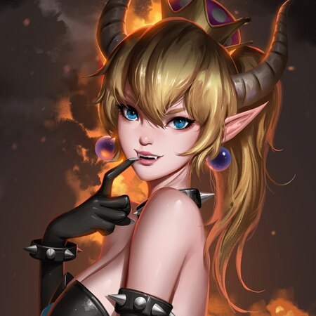 Princess Bowsette 18 X Ray Mario Nsfw Sfw Wallpapers Hdv