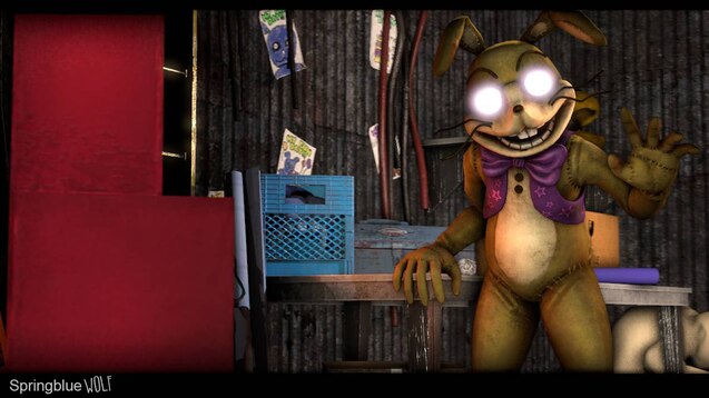 Steam Workshop::[PBR]Five Nights at Freddy's VR: Help Wanted - Glitchtrap  (Springbonnie Man)