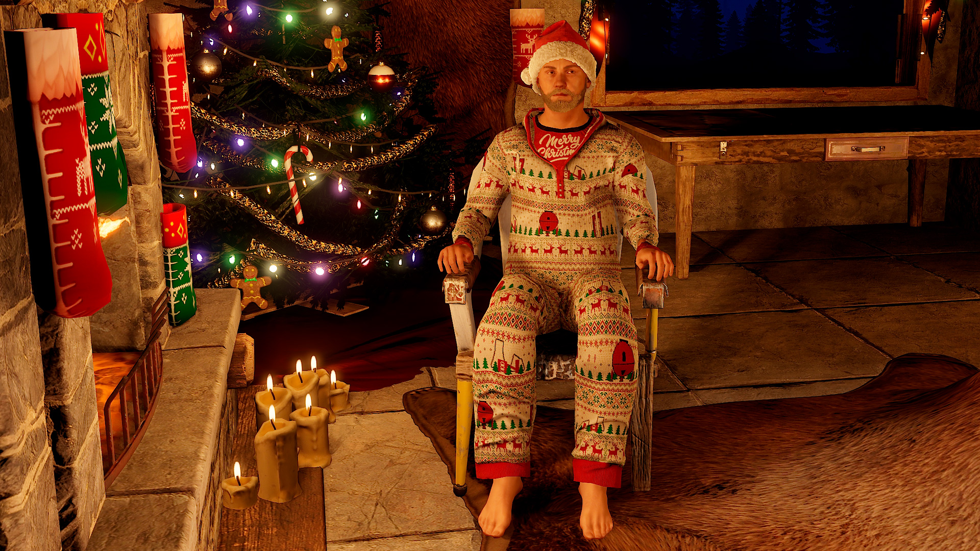 Rustmas PJ Pants thumbnail 6