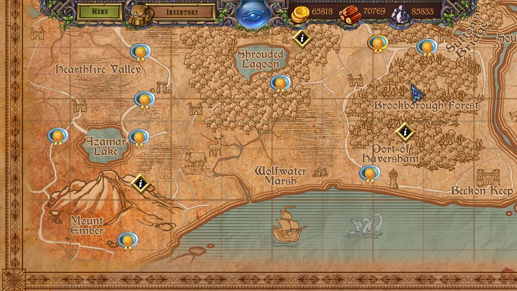 Runefall 2 Level 3 Map