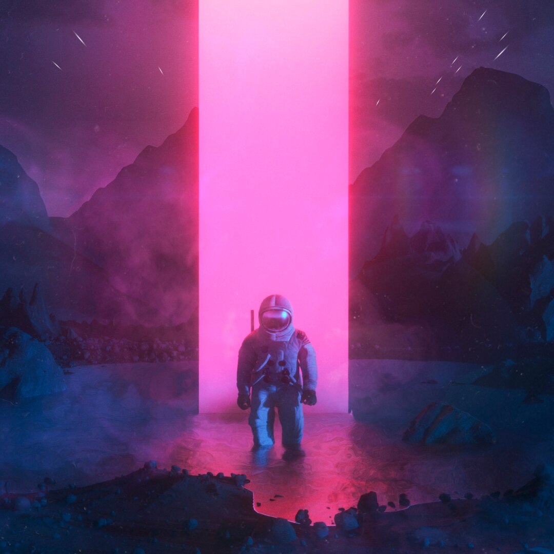 Animated astronaut