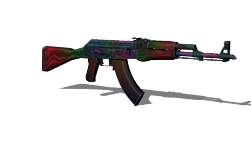 Steam Workshop::AK-47 | Rainbow