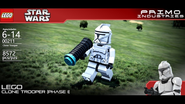 Steam Workshop::Lego [Star Wars] - Clone Trooper [Phase I]