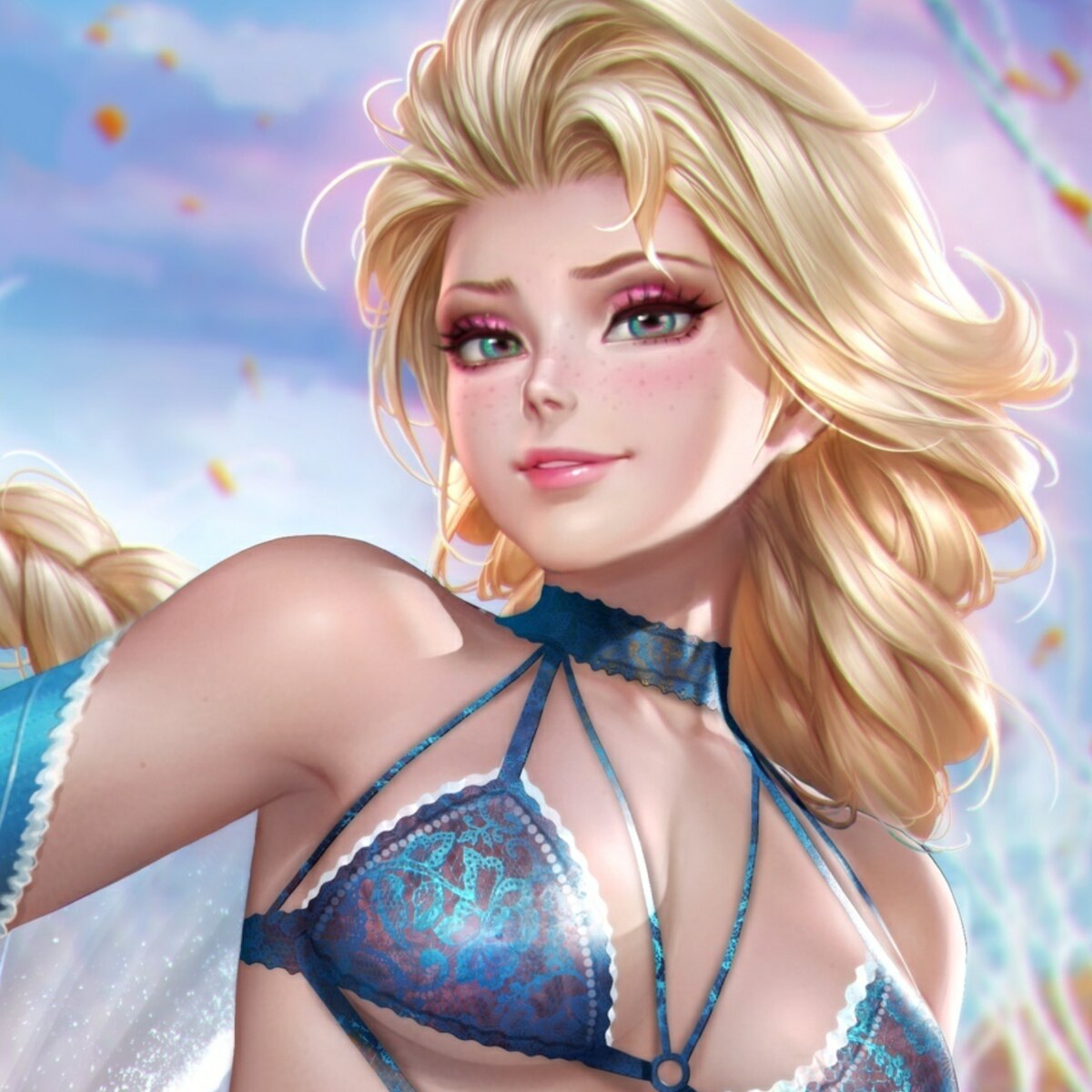 Elsa / 18+ X-ray / Frozen / NSFW & SFW