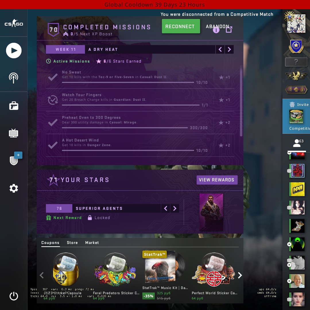 Steam Community Screenshot Global cooldown