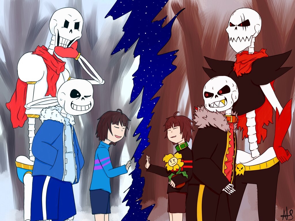 steam toplulugu undertale x underfell