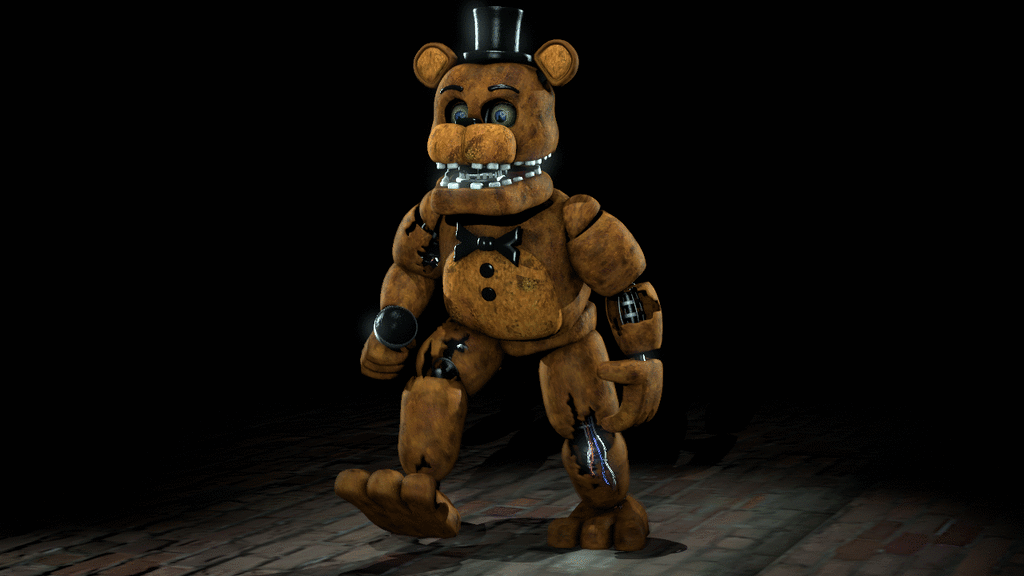 Freddy withered Golden Freddy