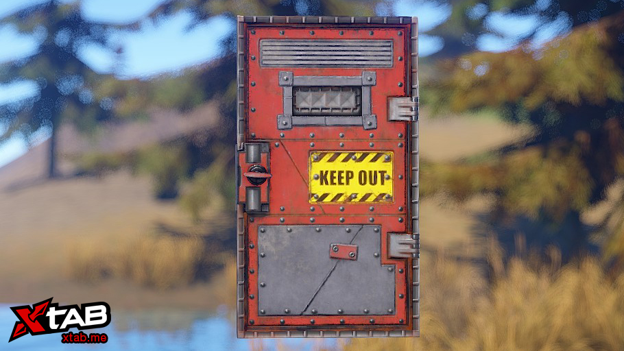 Keep Out Armored Door thumbnail 2