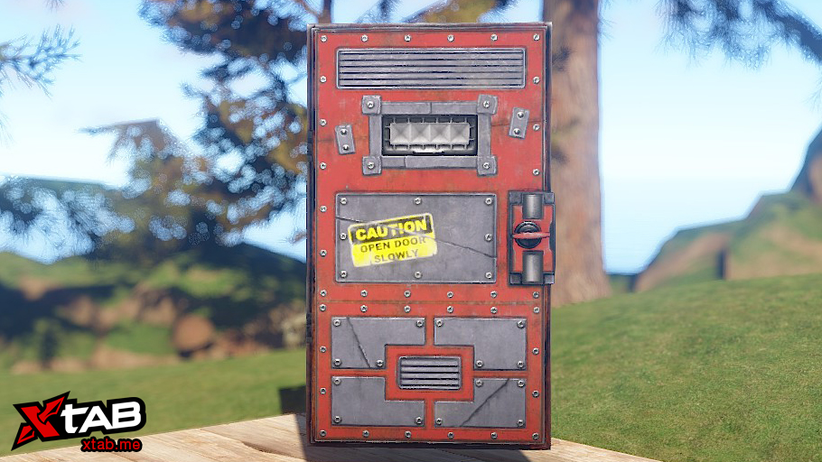 Keep Out Armored Door thumbnail 3
