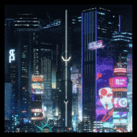 Cyberpunk 2077 - Night City live Wallpaper 1080p - Teil 2 on Make a GIF