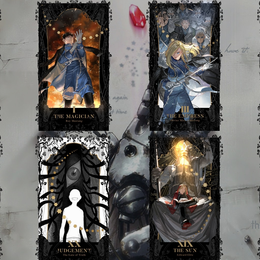 Fullmetal Alchemist Tarot Cards