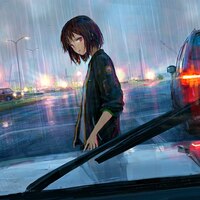 Steam Workshop::Anime Backyard Rain [Relaxing Rain] [1080p 60fps] No Music