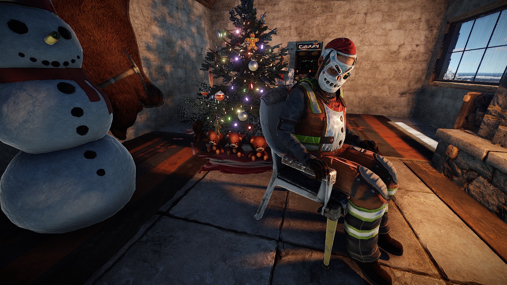 Evil Snowman Mask thumbnail 3