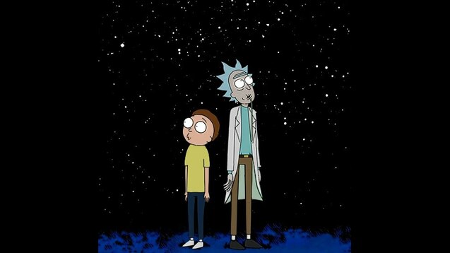 Steam Workshop::Rick And Morty gazing in space