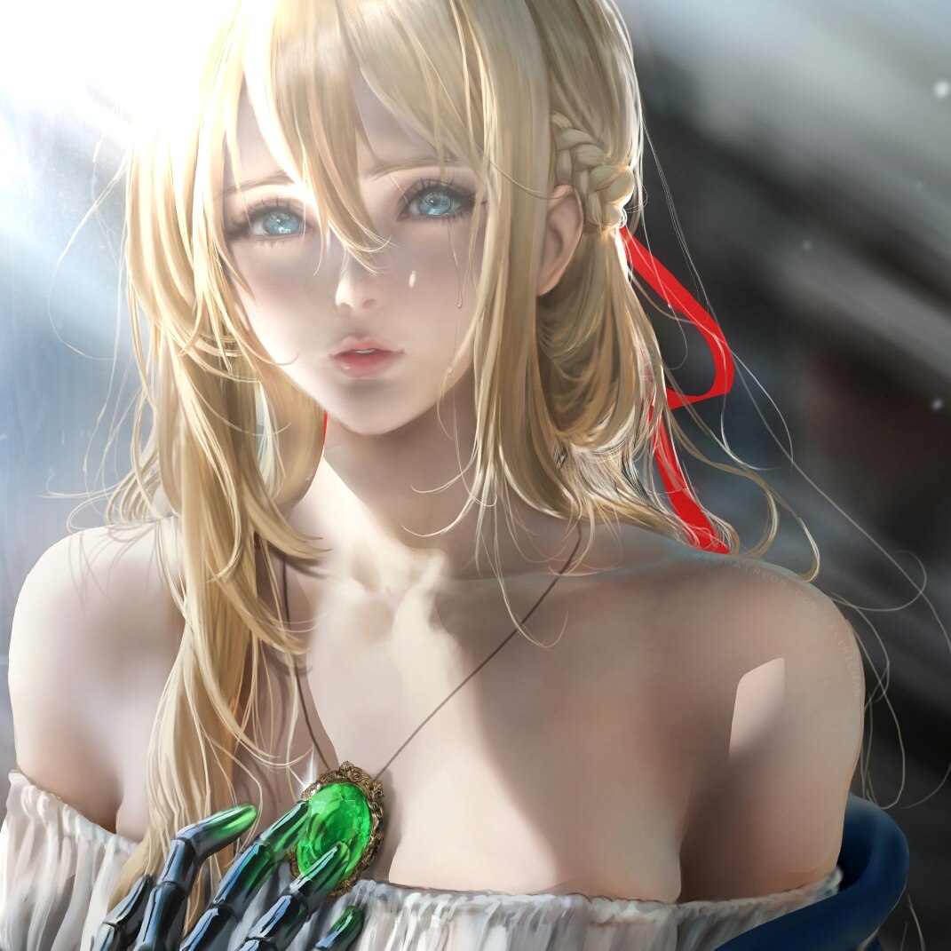 Violet Evergarden - Art by SakimiChan - HighQuality 3500 x 2333