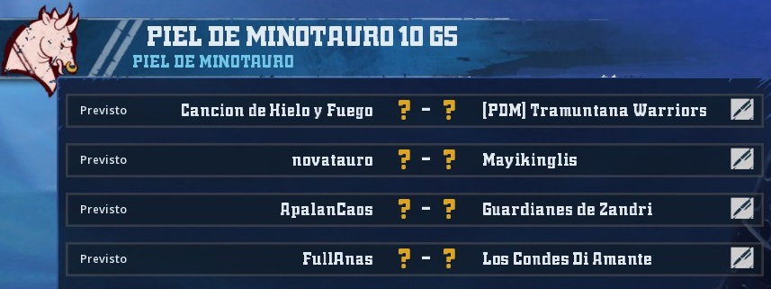 Campeonato Piel de Minotauro 10 - Grupo 5 / Jornada 2 - hasta el domingo 1 de Marzo 9F54953F70D8DF1B57BE1F2A2A1BC5D49FEA5A4D