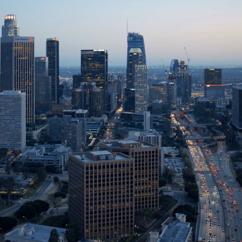Above Los Angeles | LA in 4K