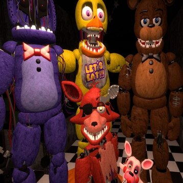 Steam Workshop::Five Nights at Freddy's 2 - Withered Animatronics [Improved  version] reuploaded + mangle