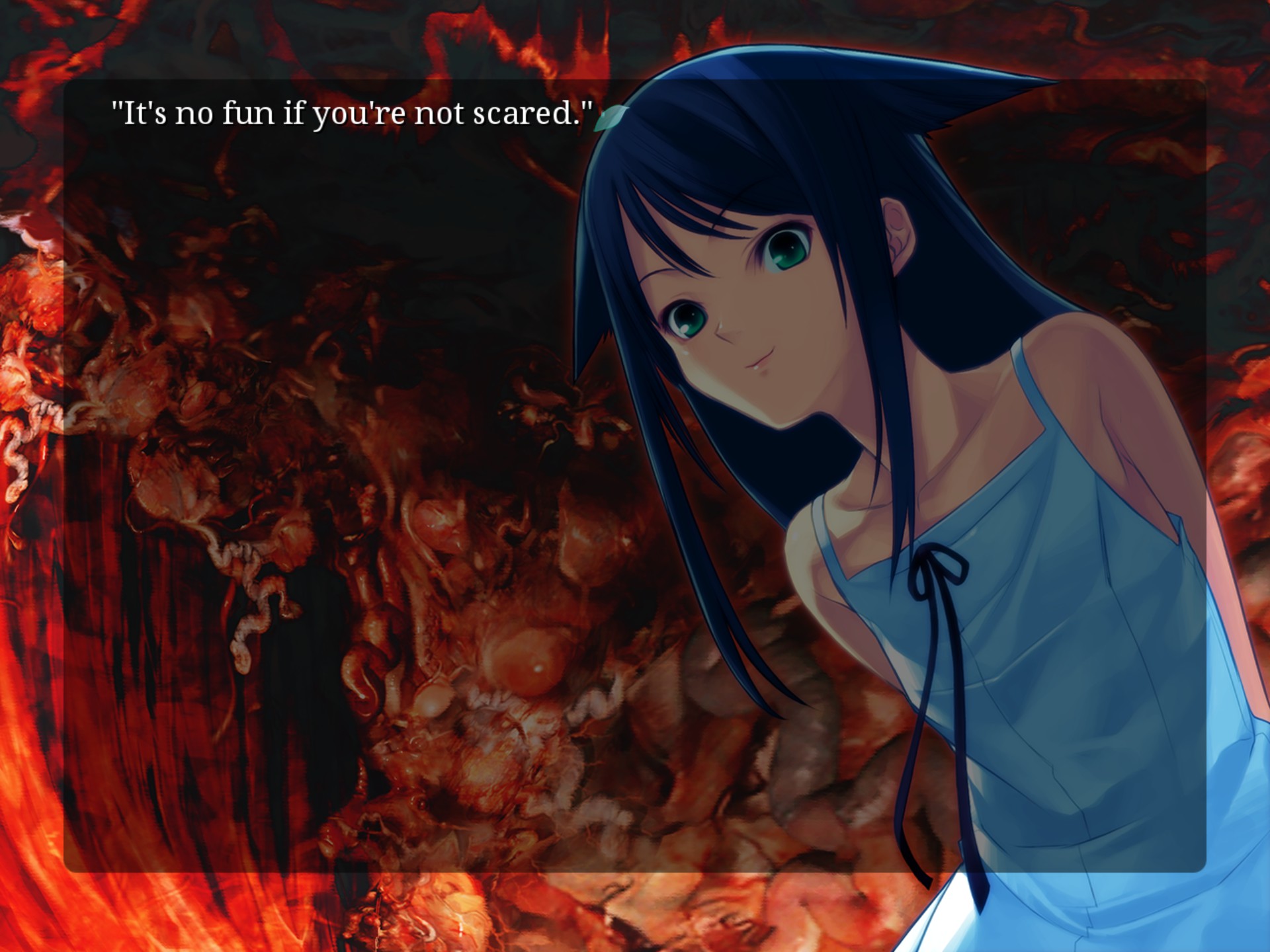 Saya no uta gallery. Песнь Сайи аниме