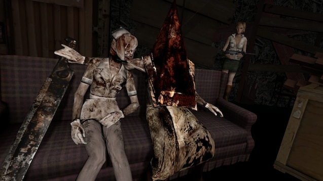 Mod The Sims - Testers Wanted: Silent Hill 2's Pyramid Head (new hairdo and  skirt for adult male)