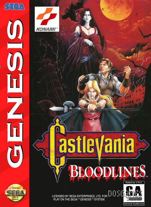 Castlevania sega online mega drive