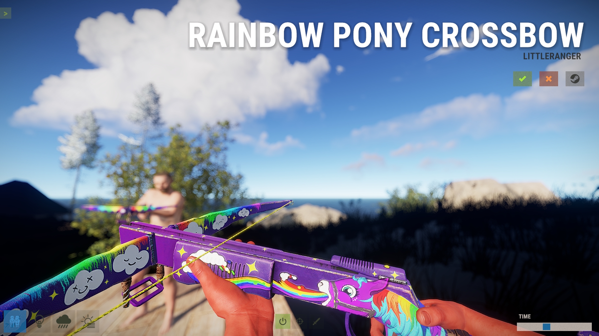 Rainbow Pony Crossbow screenshot 1