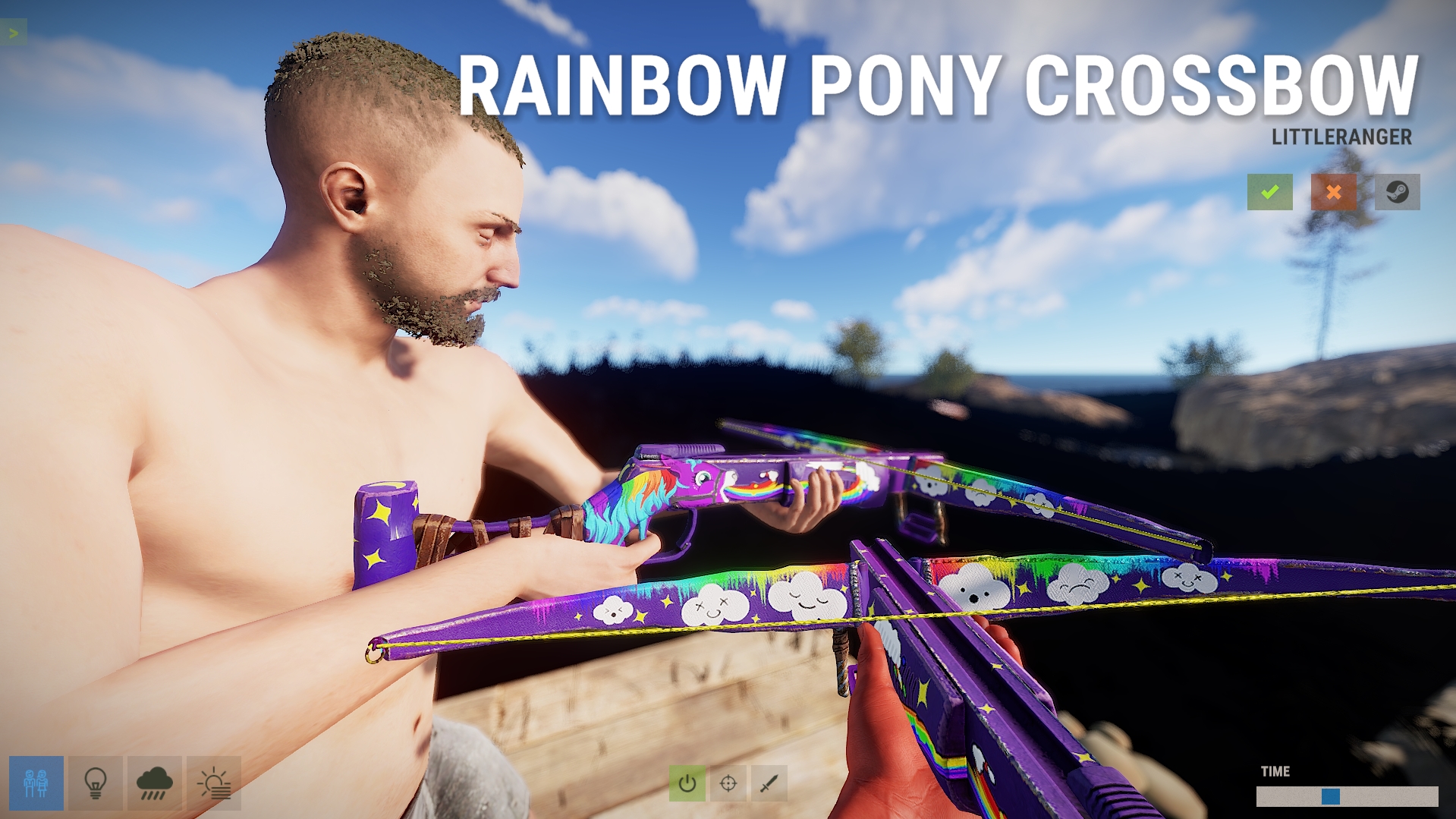 Rainbow Pony Crossbow thumbnail 5