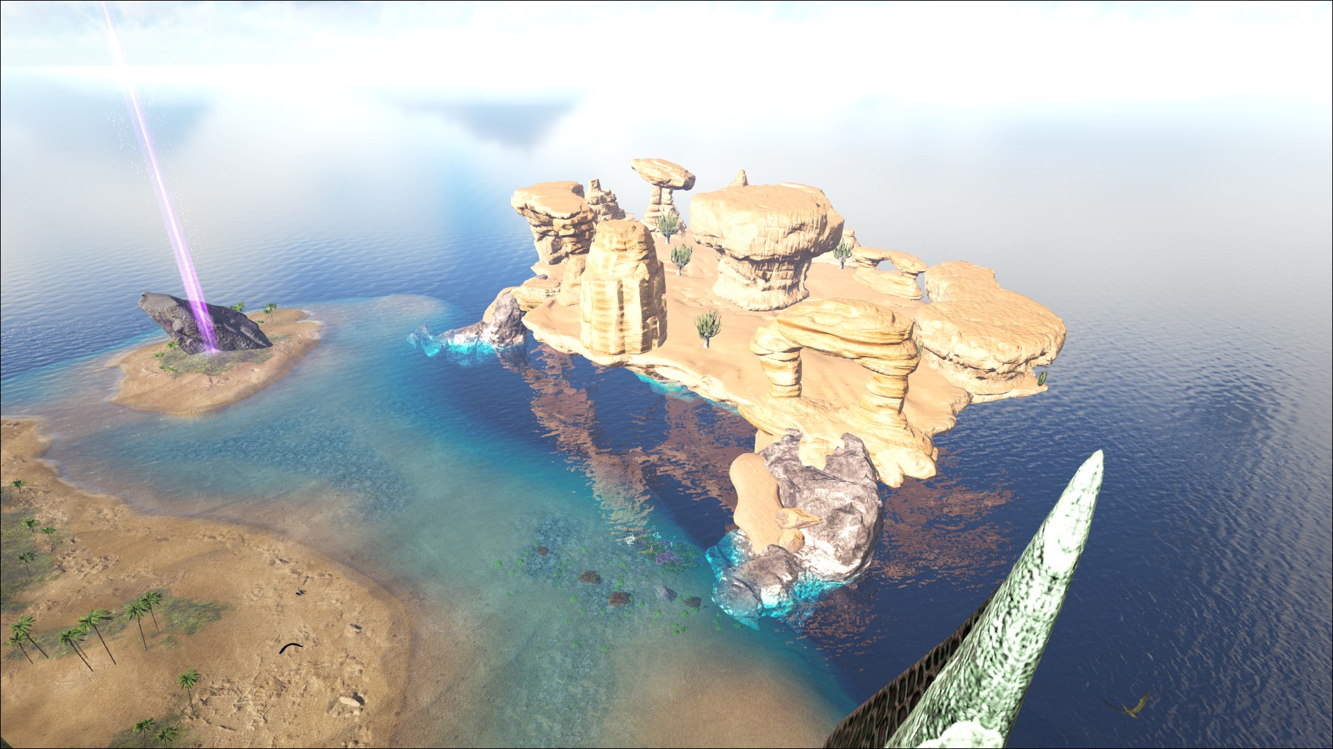 Steam Workshop Wyvern Crevasse And Deathworm Island Map Extension For The Island
