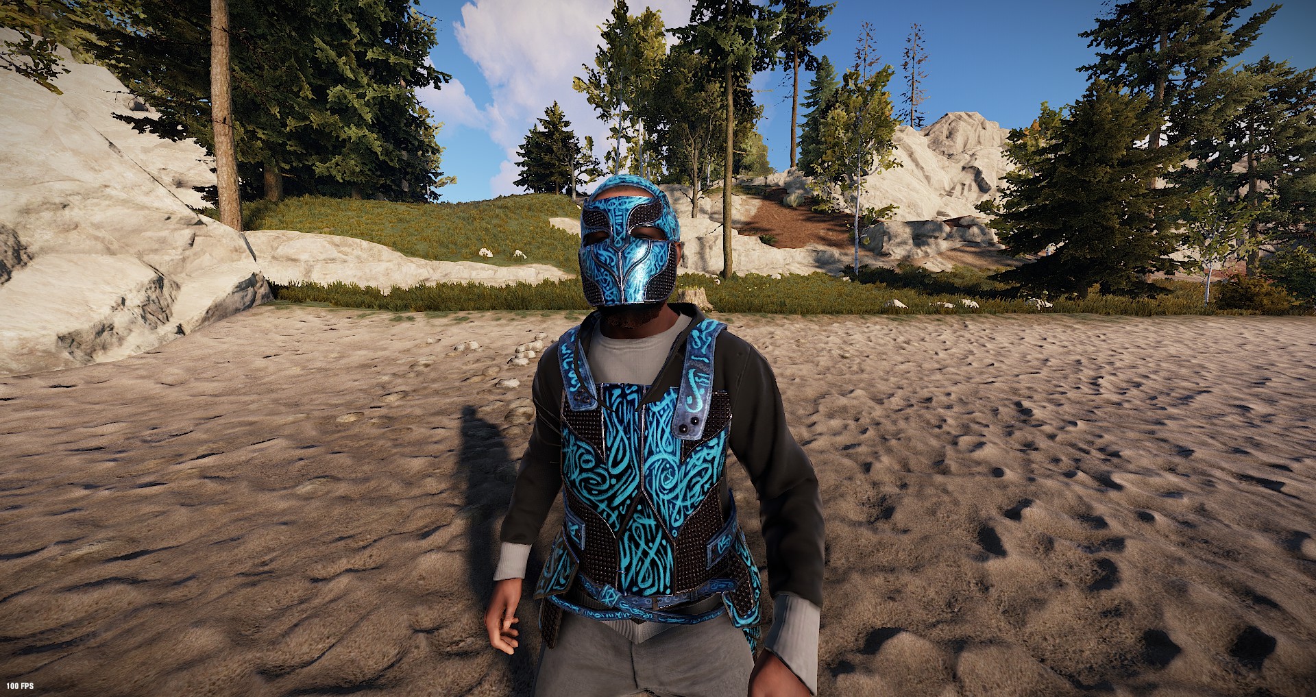 Azul Metal Chest Plate thumbnail 5