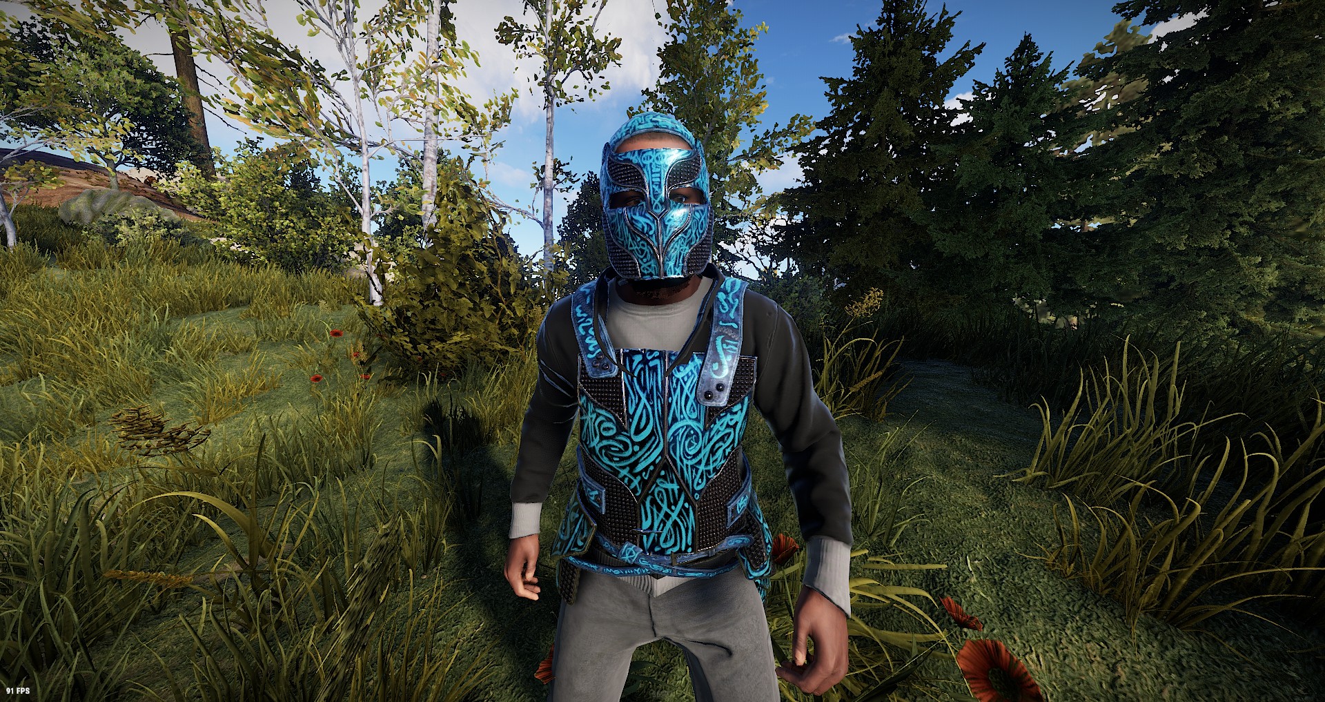 Azul Metal Facemask thumbnail 2