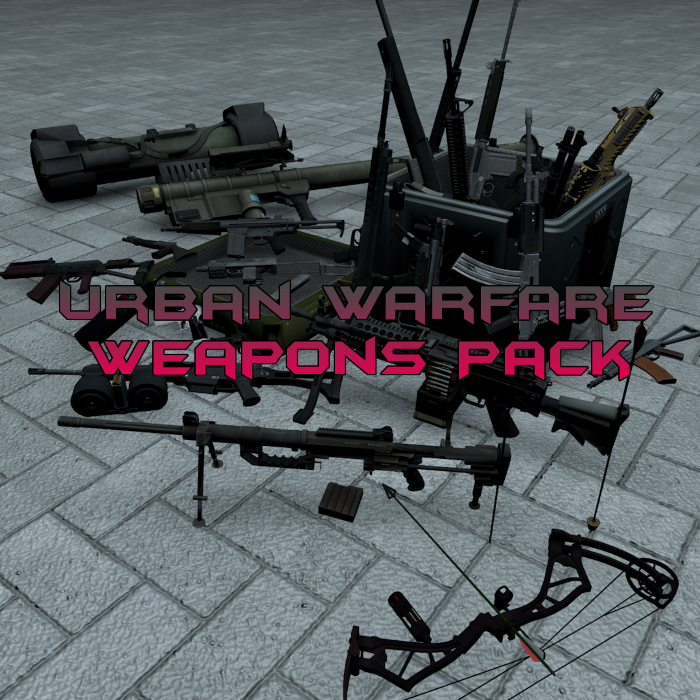 Urban Warfare Weapons Pack