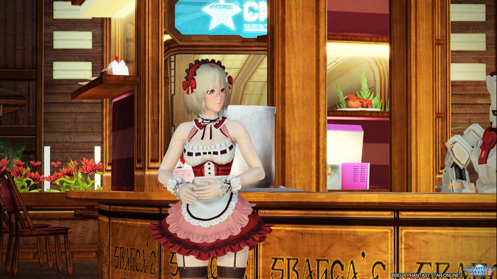 Steam 社区 Maid Red Dress Pso2