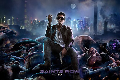 Святые 4 слушать. Saints Row IV. Johnny gat Art. Saints Row gat of Hell. Saints Row 4 Постер.