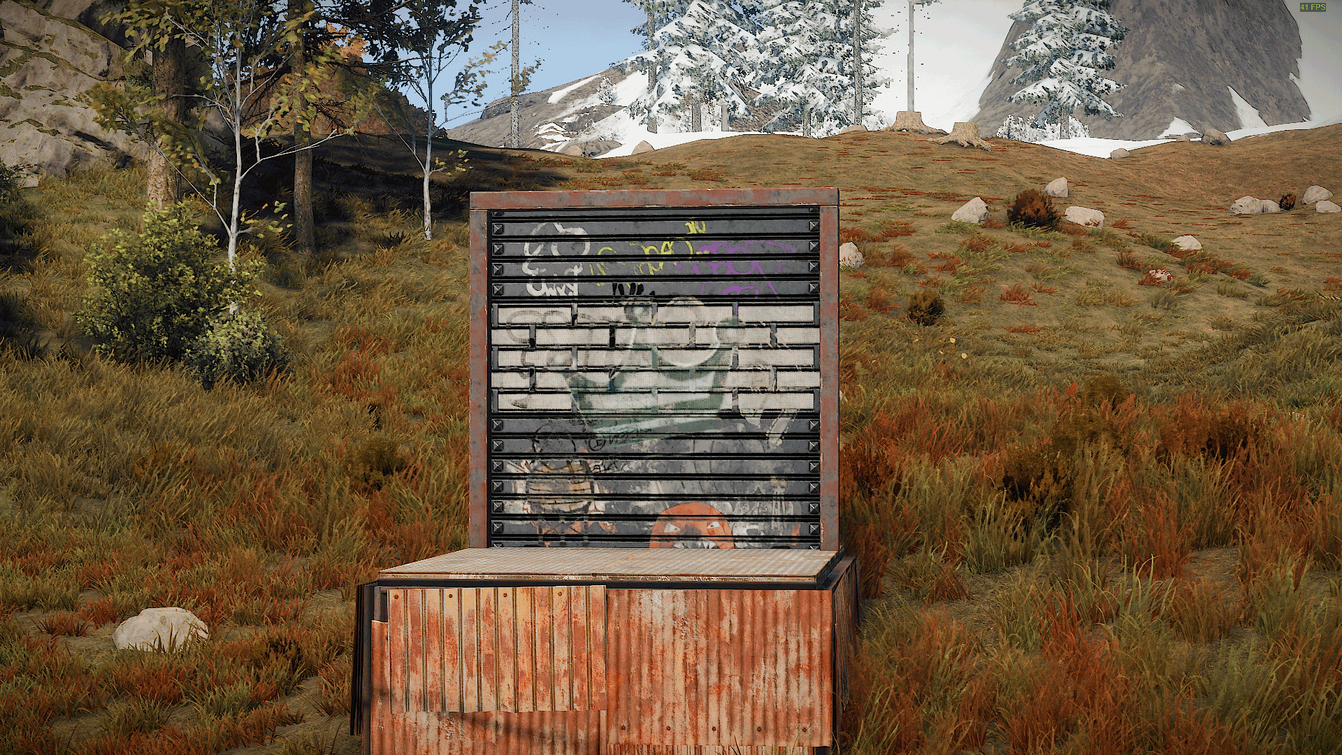 Vandalized Shop Door thumbnail 5