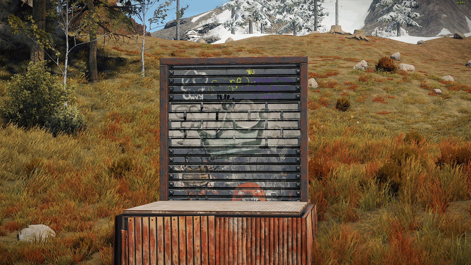 Vandalized Shop Door thumbnail 10