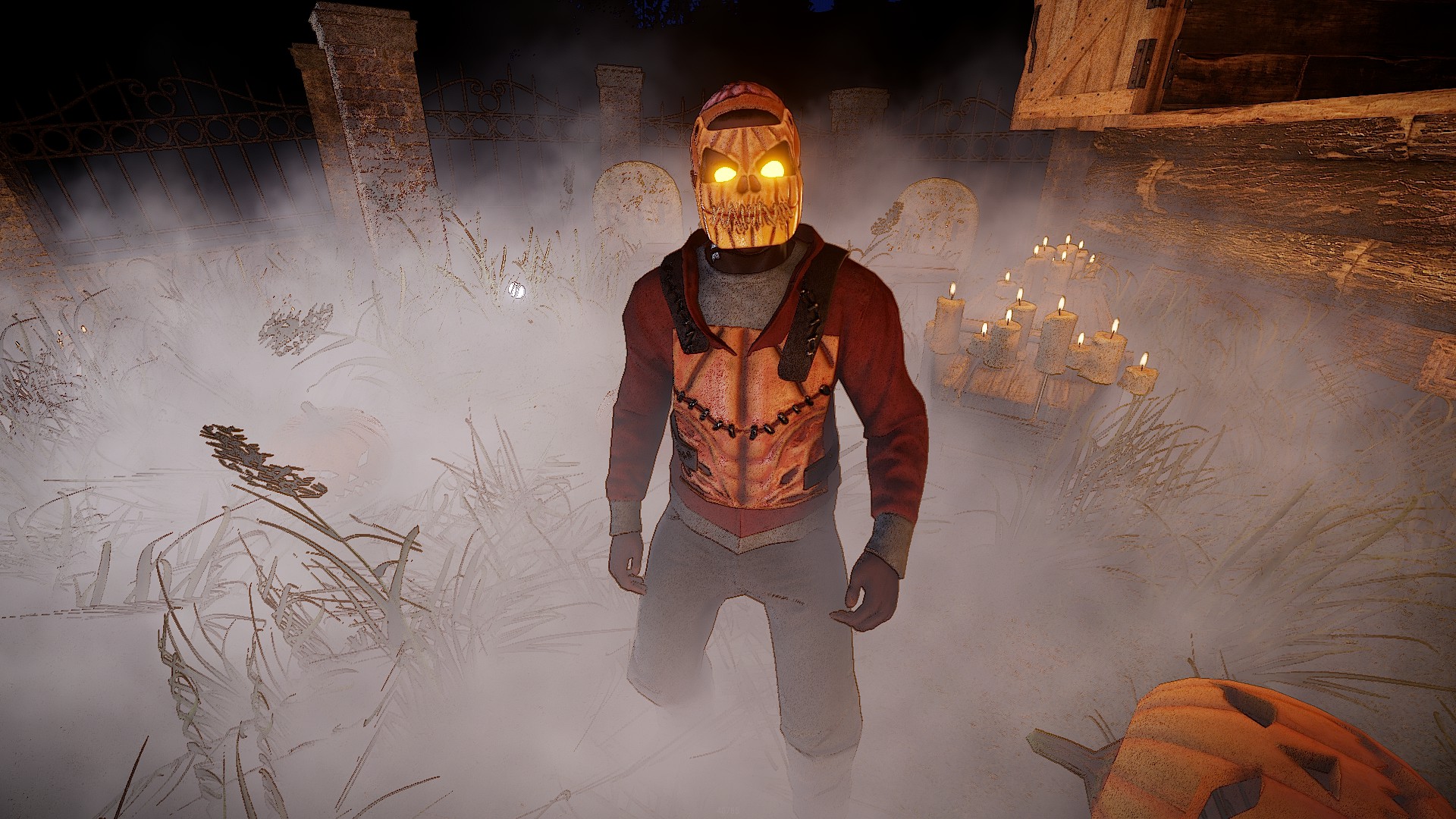 Evil Pumpkin Facemask screenshot 1