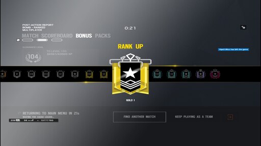 Playing ranked. R6s Ranks. Rank System r6s.