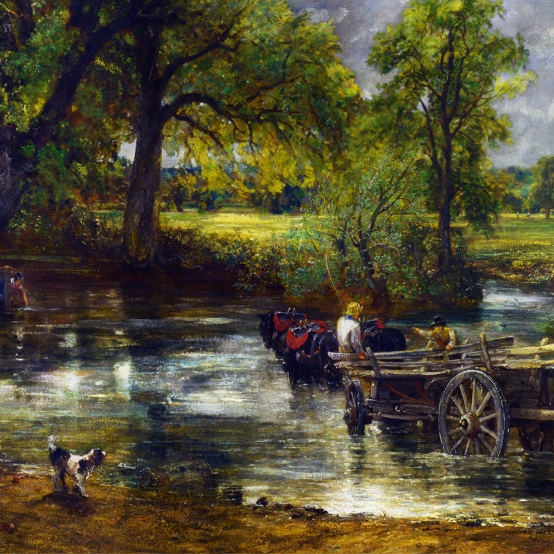 John Constable's The Hay Wain 1080p