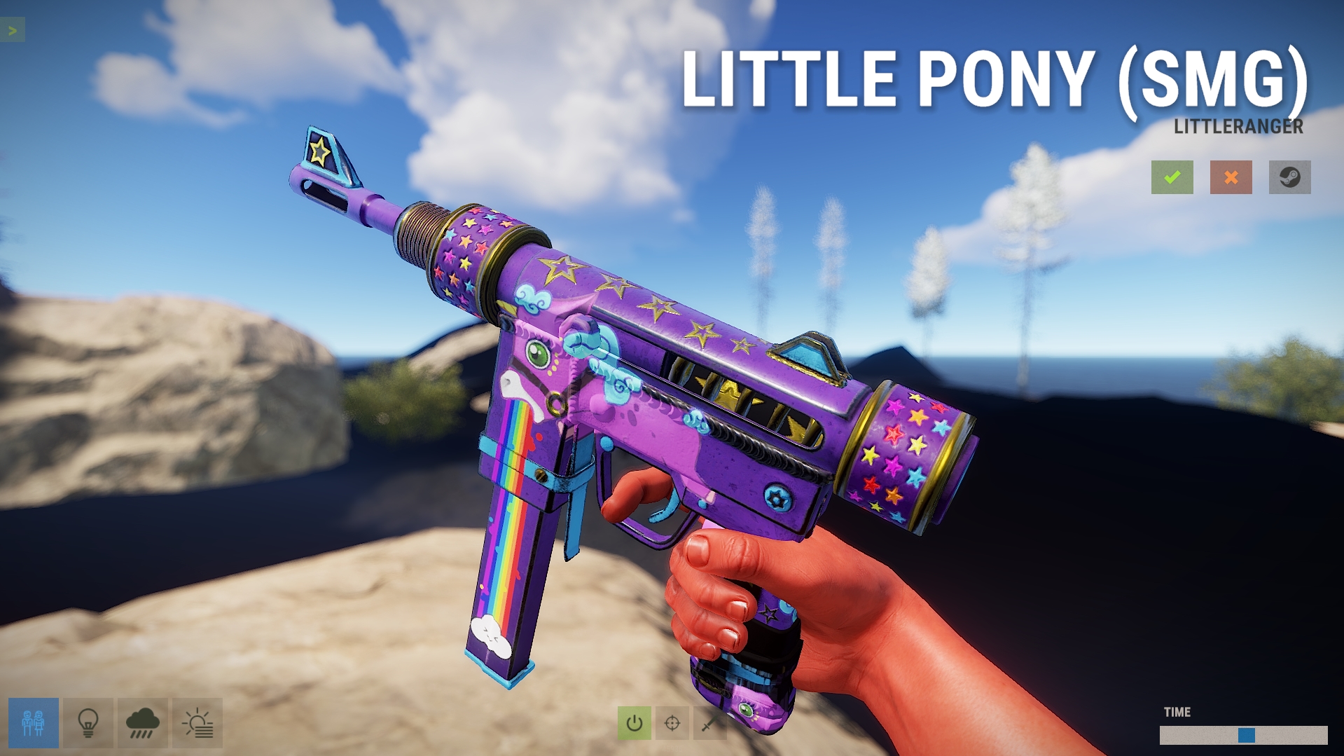 Rainbow Pony SMG thumbnail 5