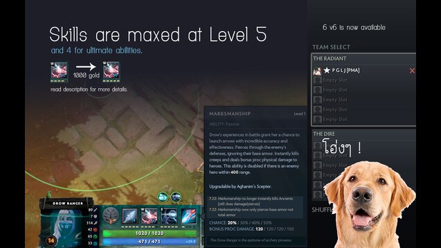Steam Workshop Dota 2 But Abilities Have 5 Level Working