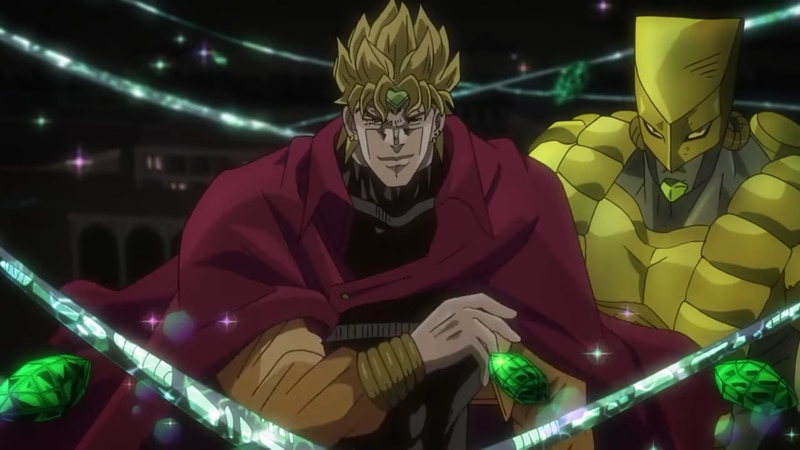 Shadow DIO's pose is one of the coolest JoJo poses